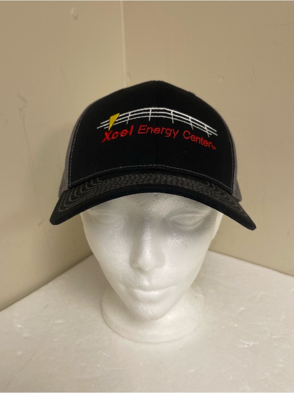 Xcel Energy Center Richardson Mesh Snapback Trucker Hat